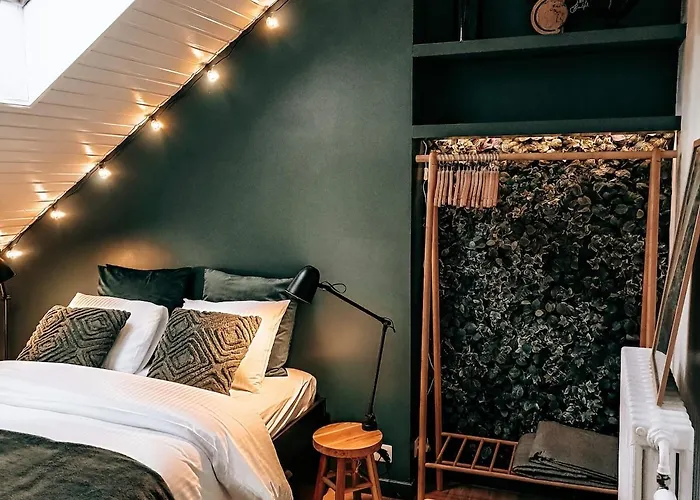 Et Salle De Bain Privative Lägenhet Liège